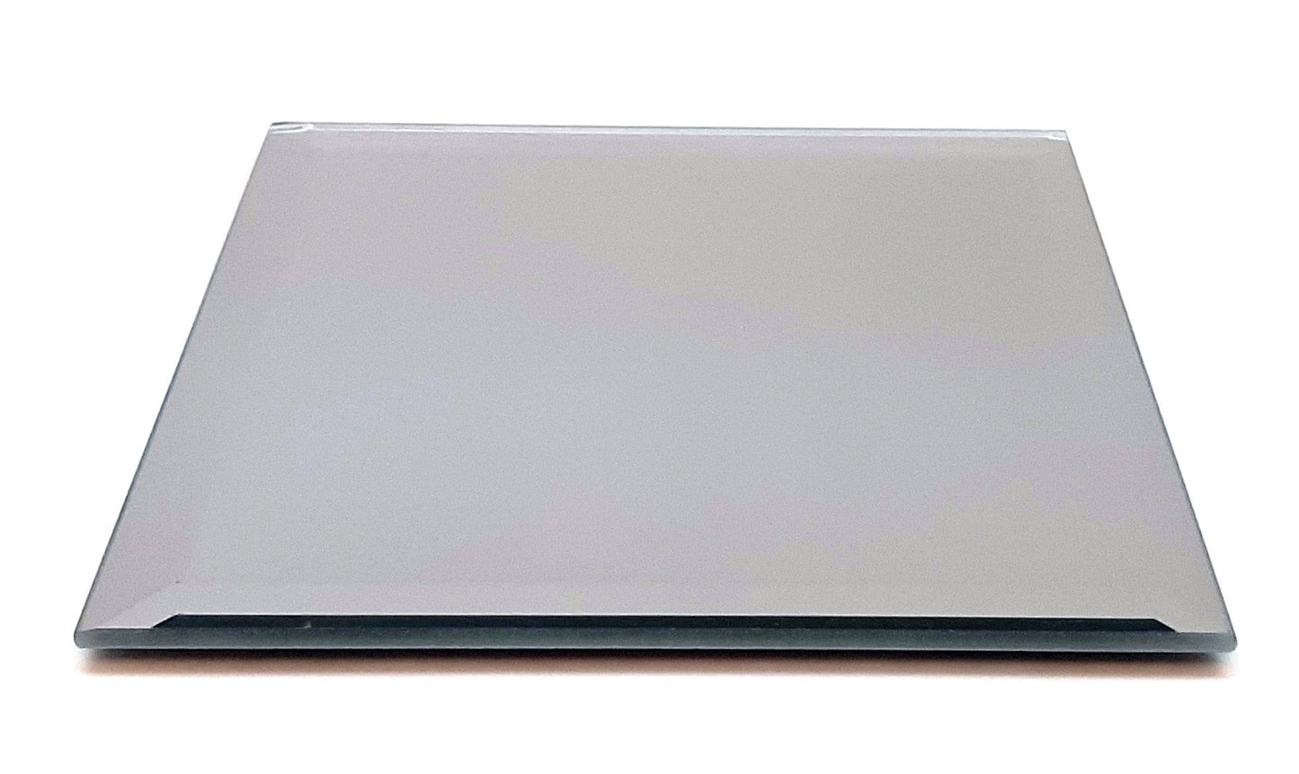 4" Square Mirror Plate