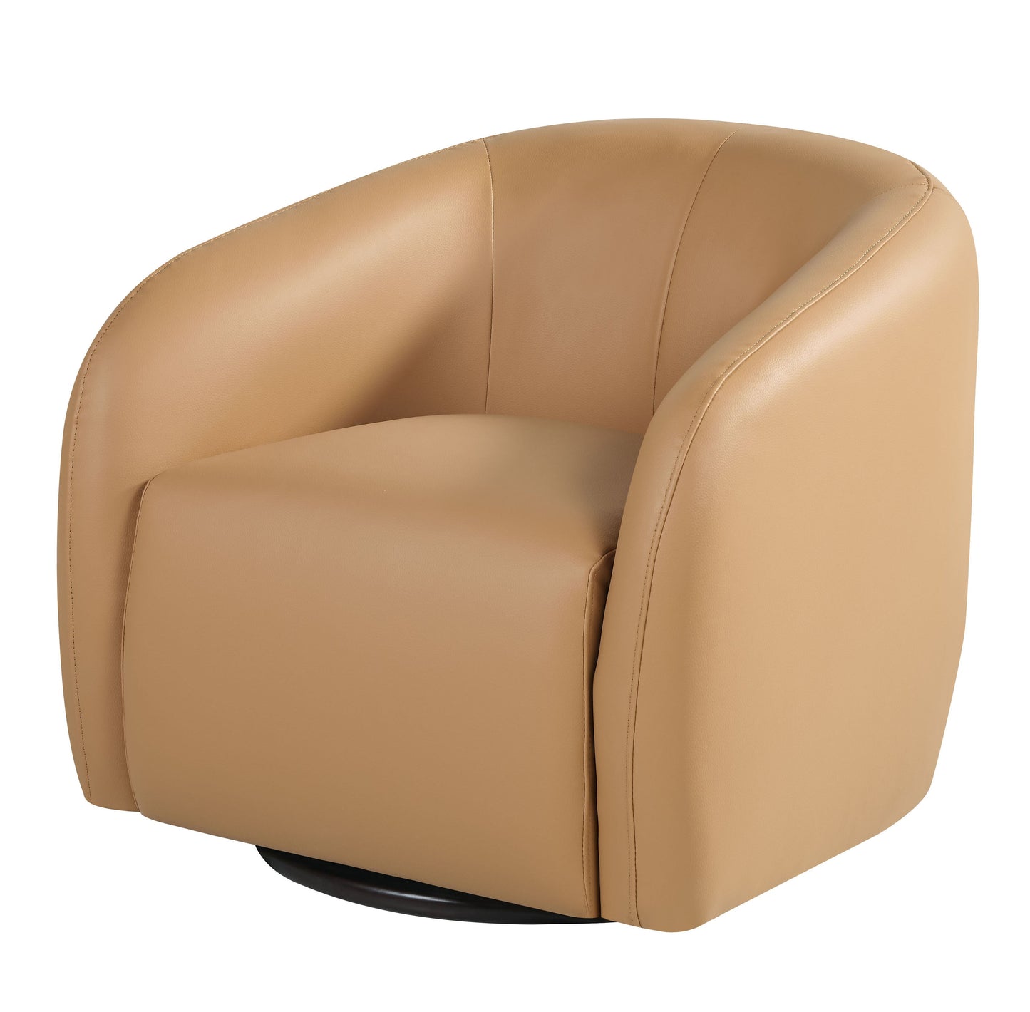 Harbord Chair Tan Faux Leather