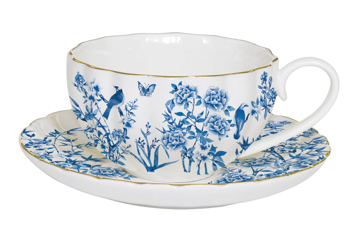 Paradise Garden 200ml (6.8oz) Cup & Saucer