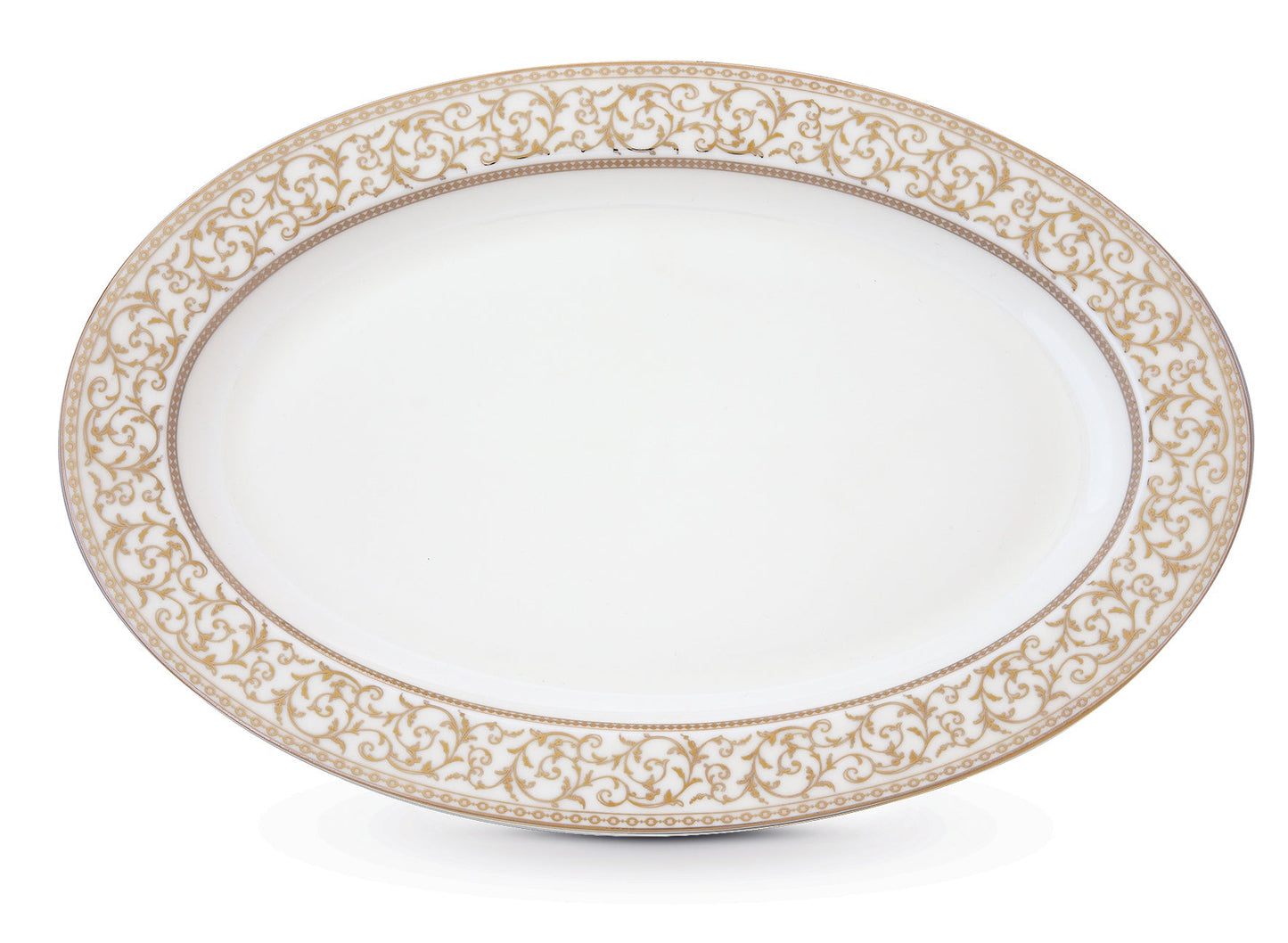 POZZI Golden 36x24.5cm (14x5.9.6in) Platter