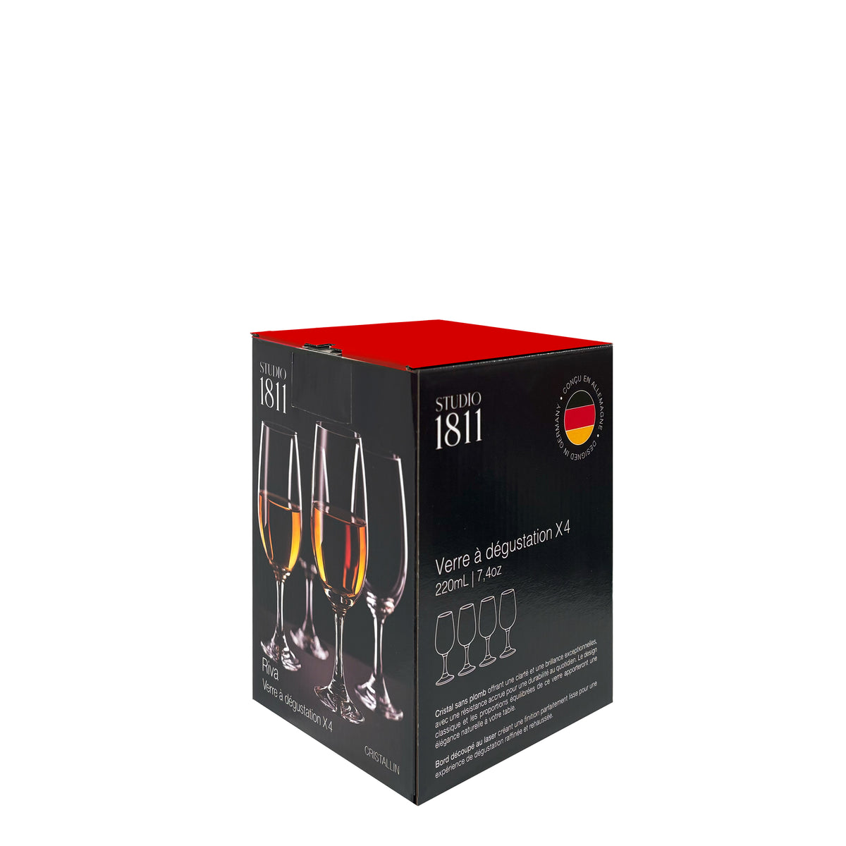 Riva Tasting 220ml (7.4oz) Set of 4