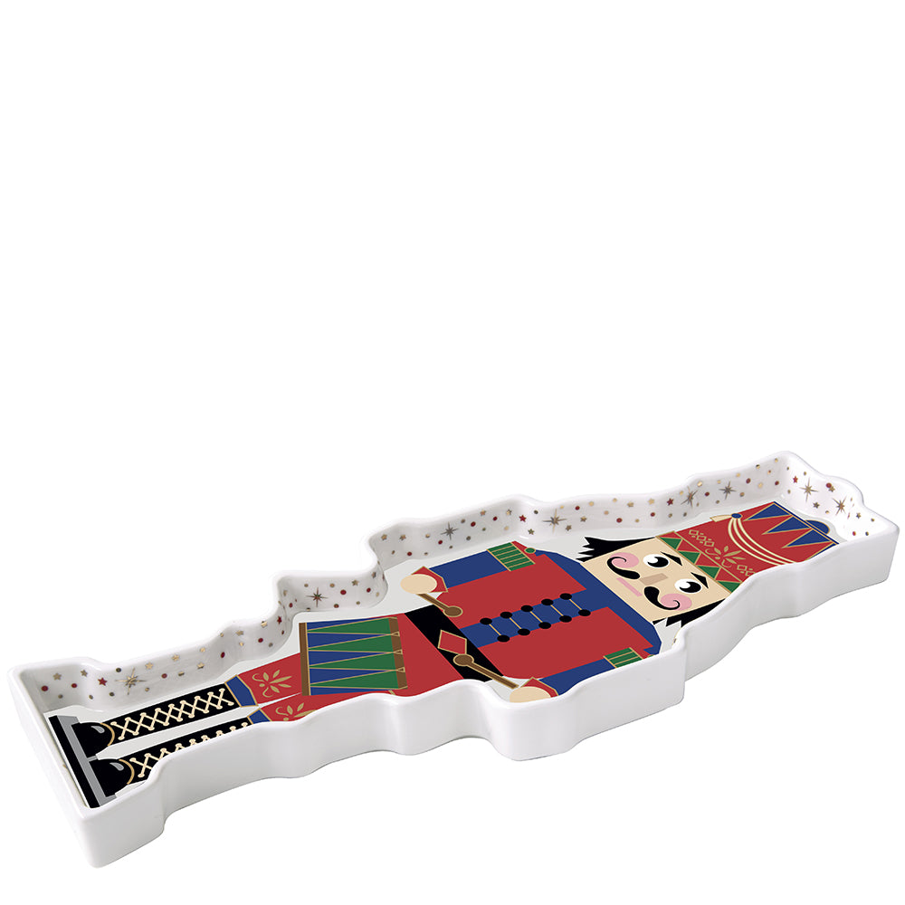 Nutcracker Platter Red Coat 36.5cm (14.5in)/ 6-6