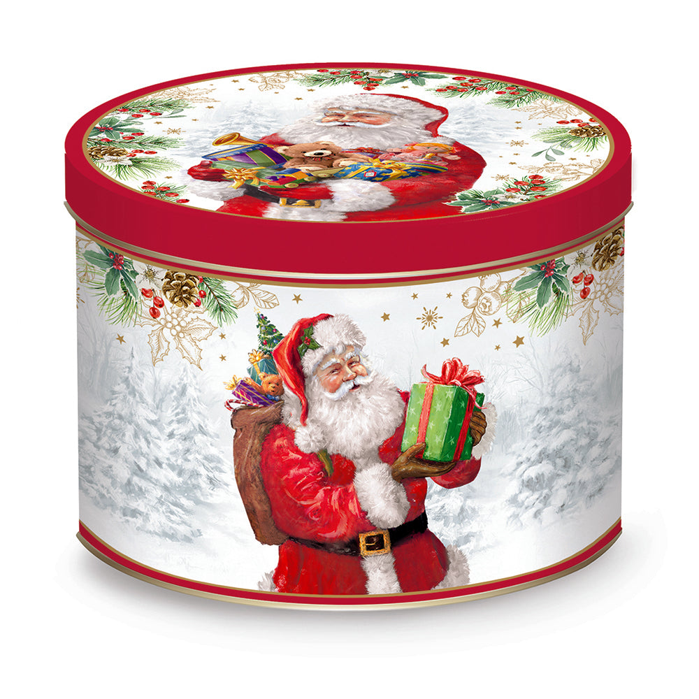 Santa is Coming 350mL (11.8oz) Mug/Tin Box