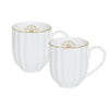 Royale White Set of 2 300ml Mugs