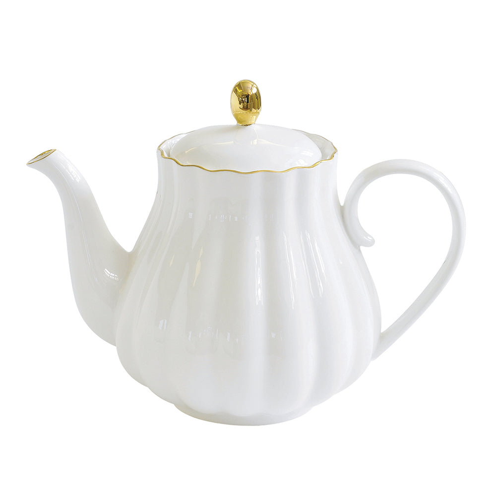 Royale White 800ml Teapot