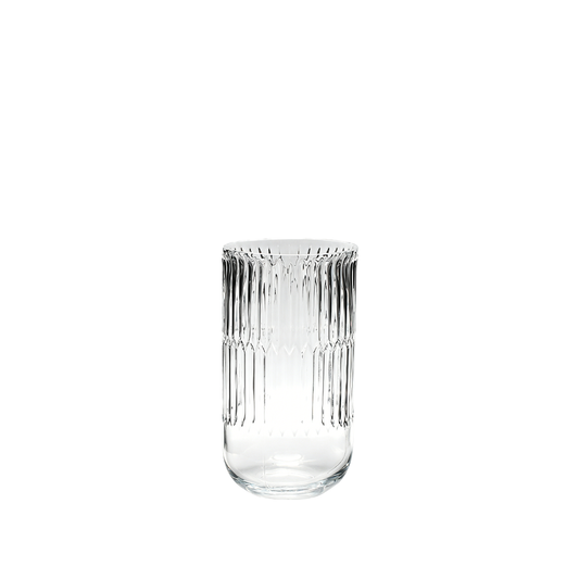 Linea 25cm H Glass Vase