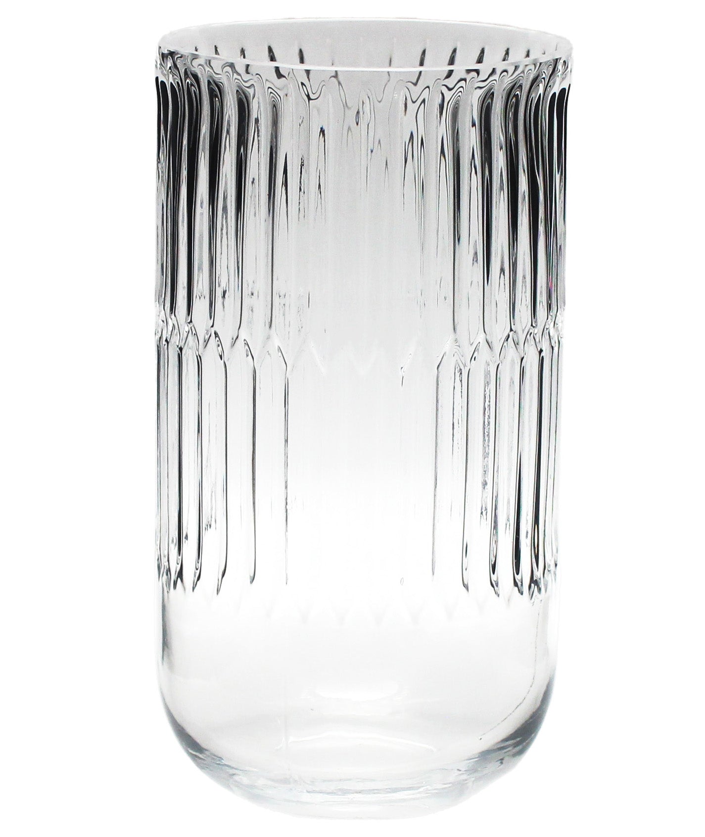 Linea 25cm H Glass Vase