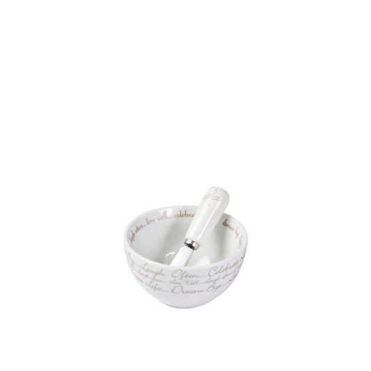 Celebration Dip Bowl with Spreader