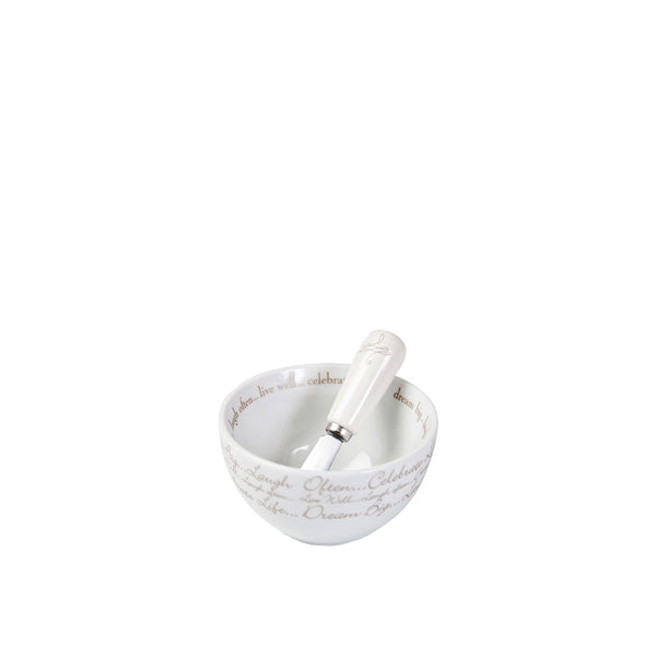 Celebration Dip Bowl with Spreader