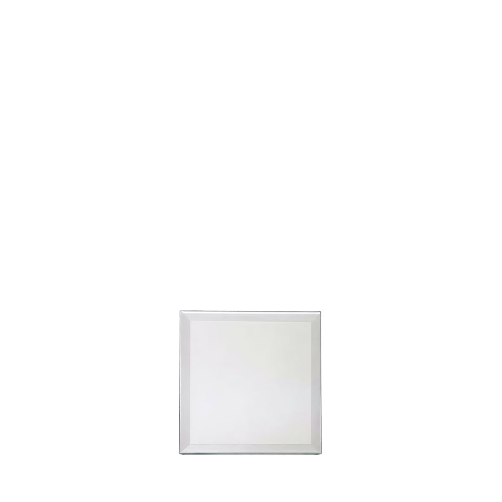 4" Square Mirror Plate