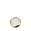 Aspen 13" Round Tray, Matte Gold