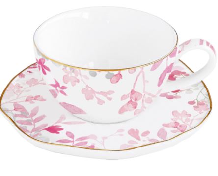Paradise 120ml Espresso Cup & Saucer