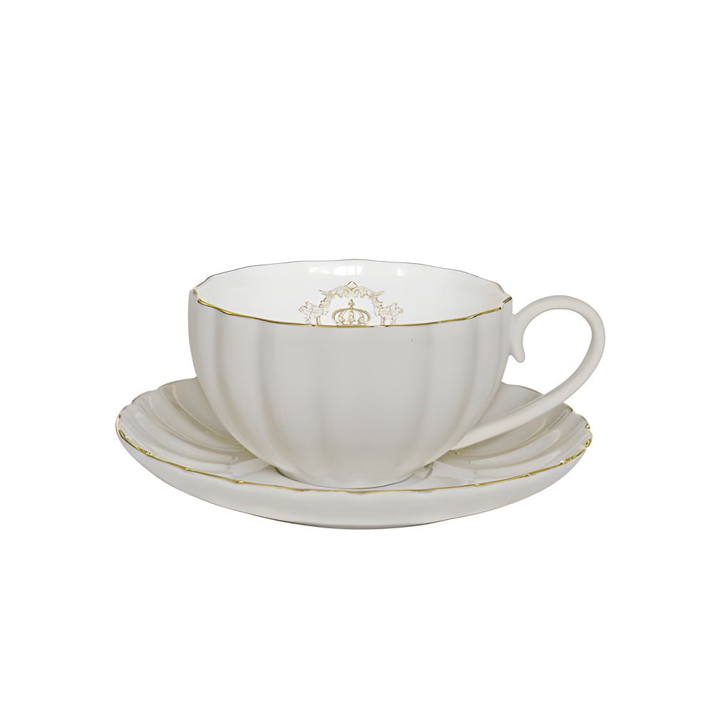 Royale Grey Cup & Saucer 200ml (6.8oz)