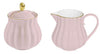 Royale Pink Creamer & Sugar Set