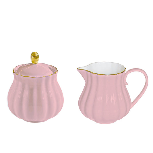 Royale Pink Creamer & Sugar Set