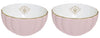 Royale Pink Set of 2 Bowls 12cm