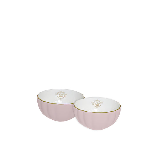Royale Pink Set of 2 Bowls 12cm