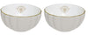 Royale Grey Set of 2 Bowls 12cm