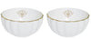 Royale White Set of 2 Bowls 12cm