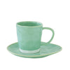 Interiors 250ml Cup & saucer, Aqua