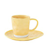 Interiors 250ml Cup & saucer, Yellow