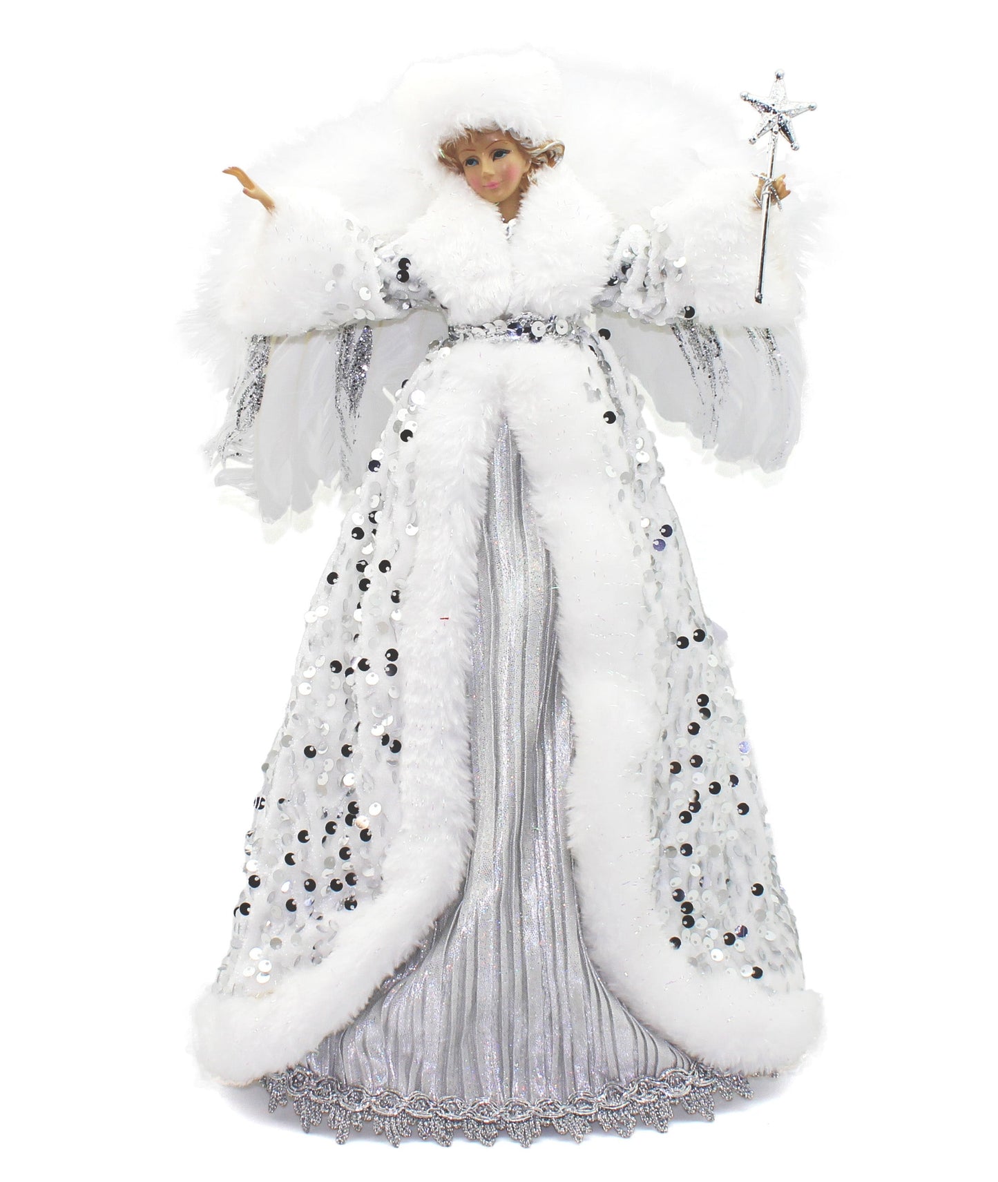 Celeste 40cm Silver Angel