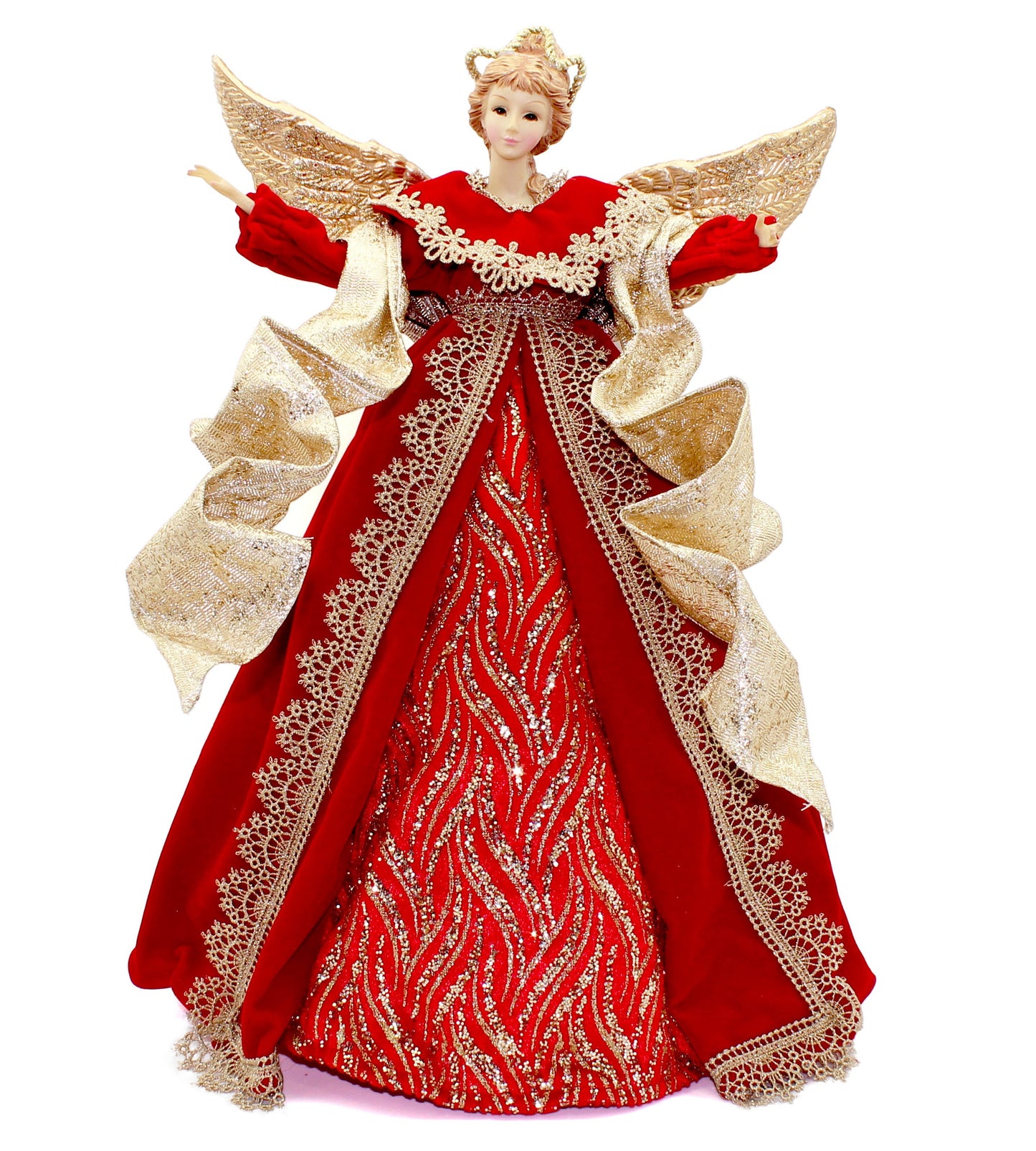 Eliza 40cm Red Angel