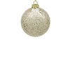 10cm Iced Champagne Ornament