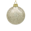 12cm Iced Champagne Ornament