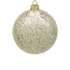 15cm Iced Champagne Ornament