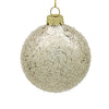 15cm Iced Champagne Ornament