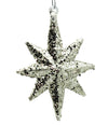 Star Champagne Glitter Ornament