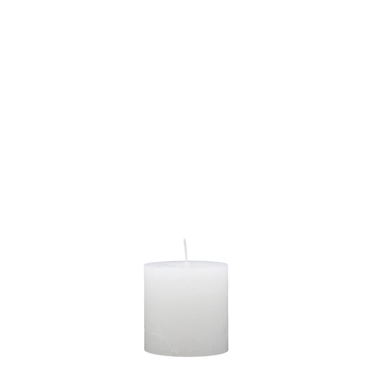 Rustic Blanco 3 x 3" Pillar Candle