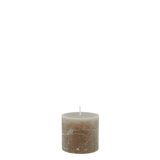 Rustic Stone 3 x 3" Pillar Candle