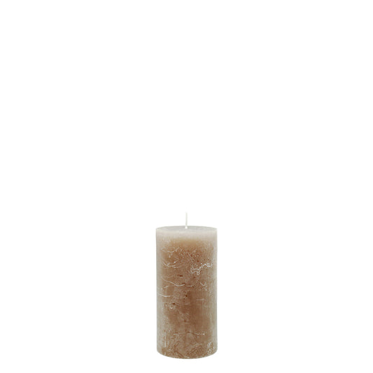 Rustic Stone 3 x 6" Pillar Candle
