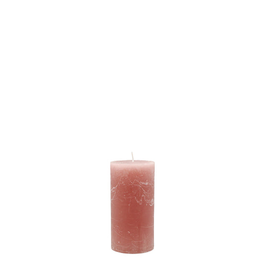 Rustic Blush 3 x 6" Pillar Candle