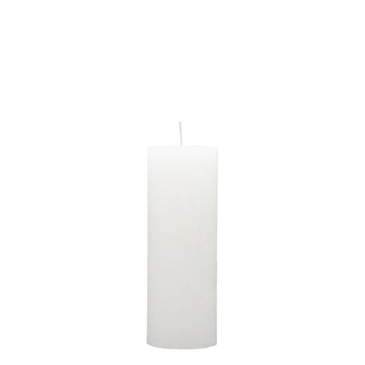 Rustic Blanco 3 x 8" Pillar Candle