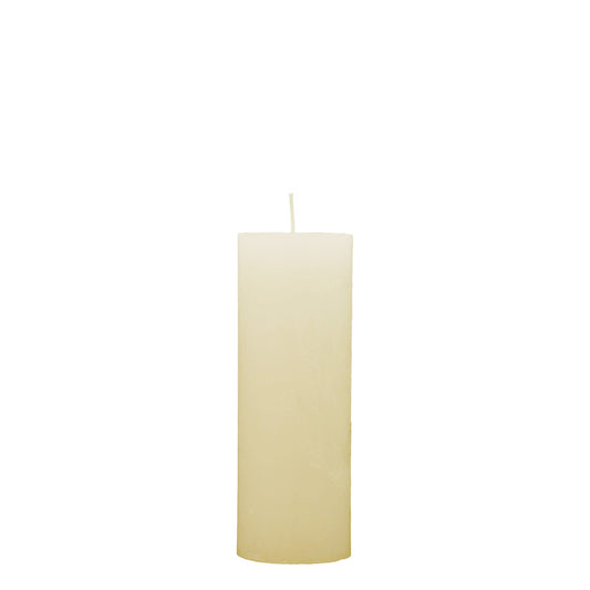 Rustic Chantilly 3 x 8" Pillar Candle