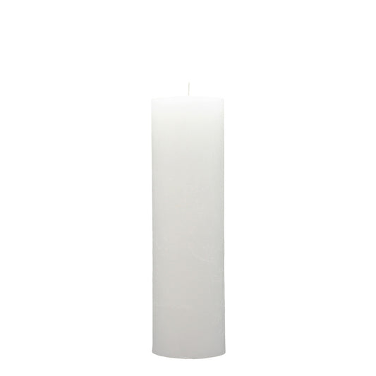 Rustic Blanco 3 x 10" Pillar Candle