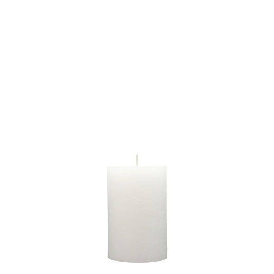 Rustic Blanco 4 x 6" Pillar Candle