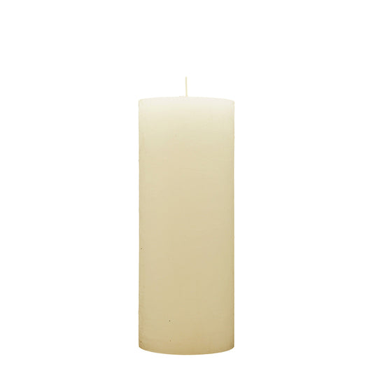 Rustic Chantilly 4 x 10" Pillar Candle