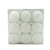 Tealight Candles Set of 9 Blanco