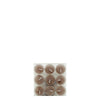 Tealight Candles Set of 9 Stone