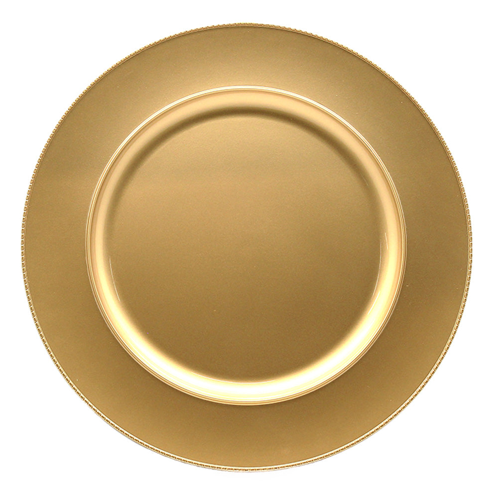 Chloe 33cm Charger Gold