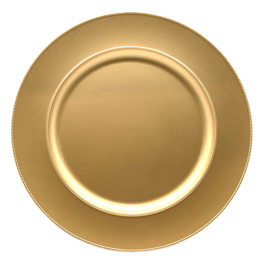 Chloe 33cm Charger Gold