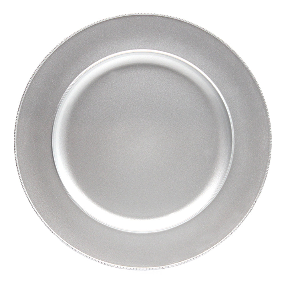 Chloe 33cm Charger Silver