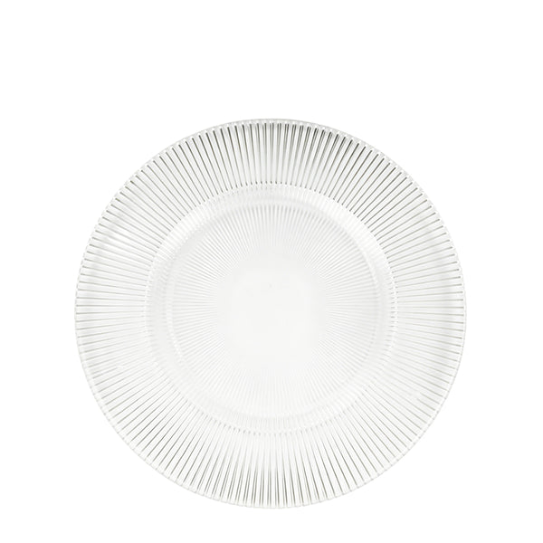 Radiance 21cm Clear Glass Plate