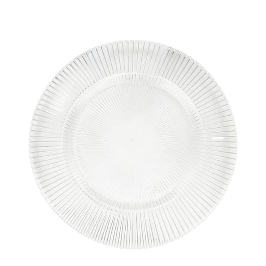 Radiance 28cm Clear Glass Plate