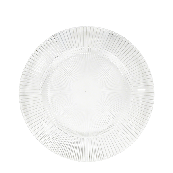 Radiance 28cm Clear Glass Plate