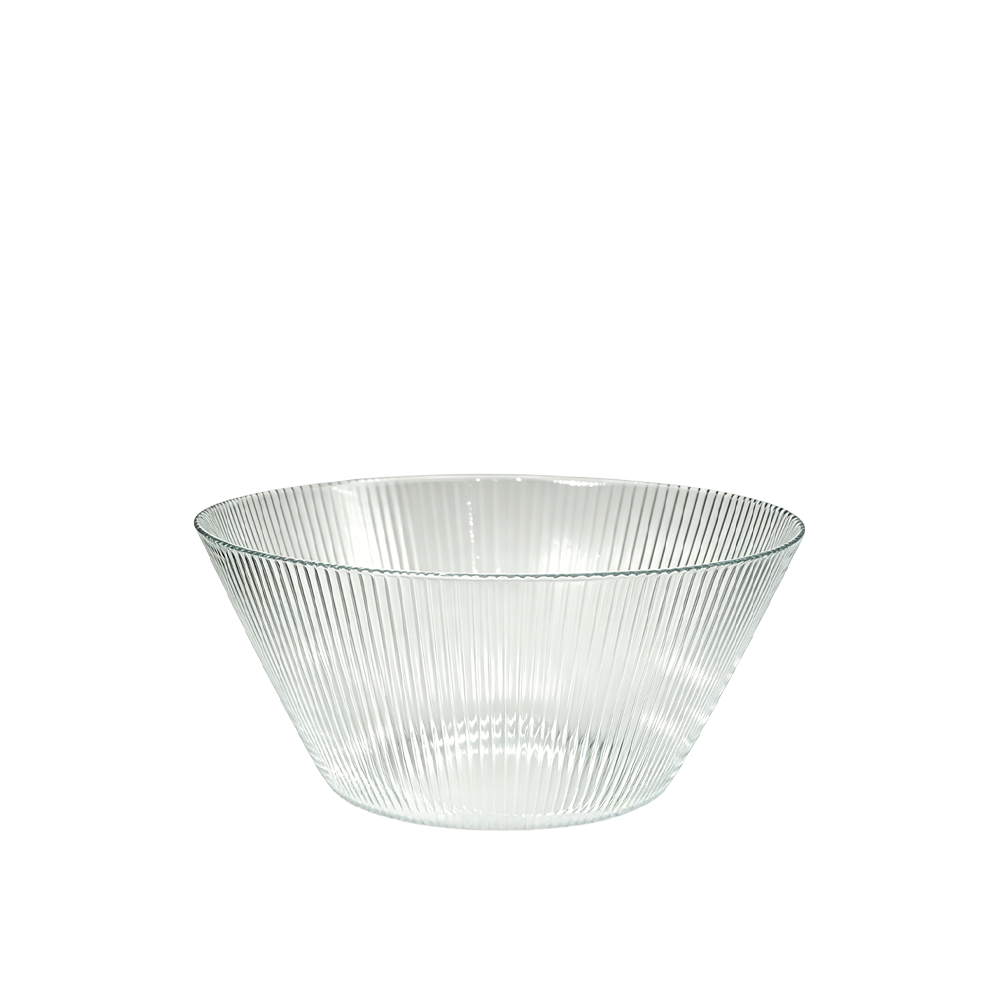 Radiance 22cm Clear Glass Serving Bowl